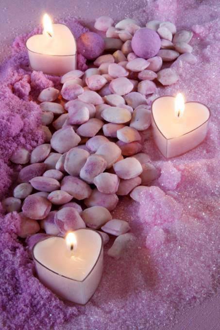 CANDLE - STONES